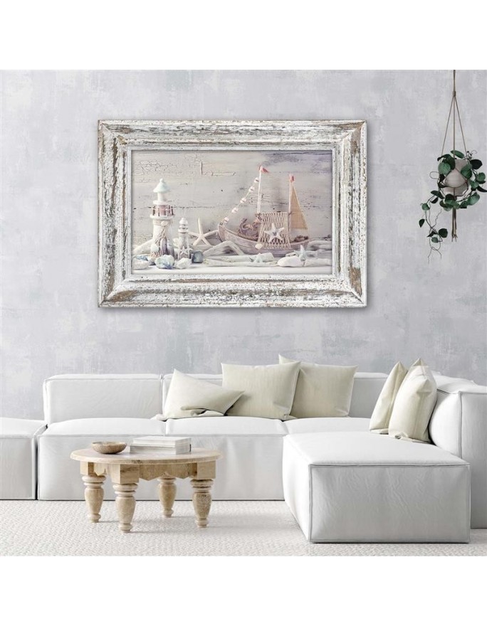 Canvas prints for the living room - Still life shabby chic | FEEBY