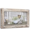 Canvas prints for the living room - Still life shabby chic | FEEBY
