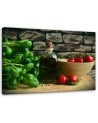 Canvas prints for the kitchen - Fresh basil | FEEBY