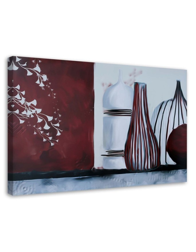 Still life Canvas paintings - Vases still life composition | FEEBY