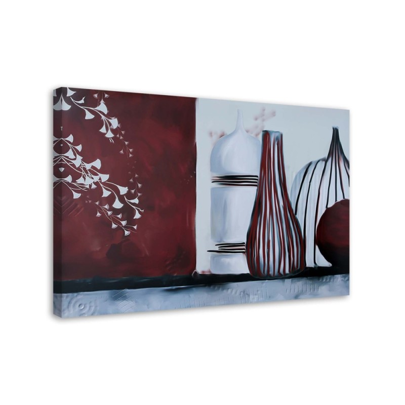 Still life Canvas paintings - Vases still life composition | FEEBY