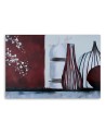 Still life Canvas paintings - Vases still life composition | FEEBY