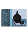 Two jugs on a colourful napkin - Still Life Canvas prints | FEEBY