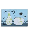 Flowers in a vase abstract - Still Life Paintings | FEEBY