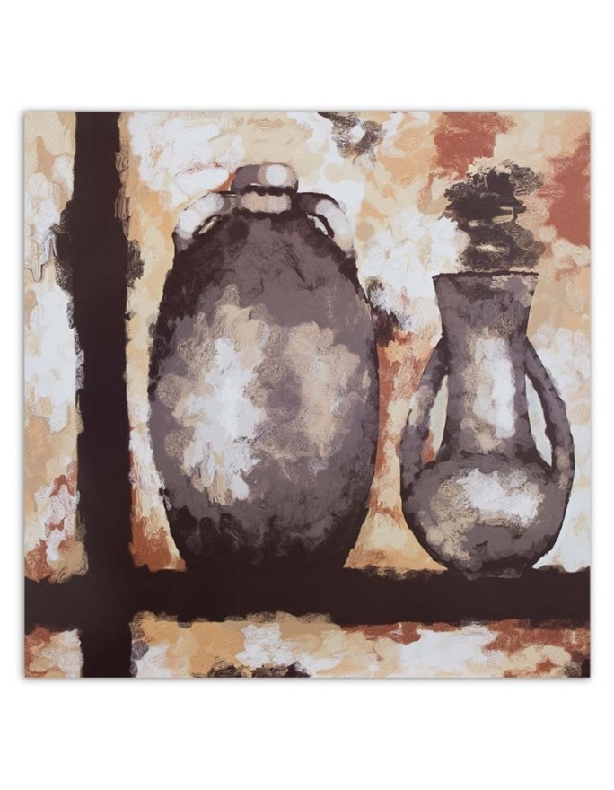 Clay jugs - Still life canvas paintings | FEEBY