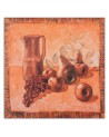 Abstract canvas painting - Fruit still life | FEEBY