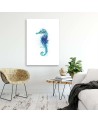 Marine paintings - Watercolour seahorse Andrea Haase | FEEBY