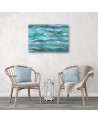Blue patterns - Marine canvas paintings | FEEBY