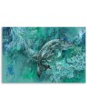 A pair of humpback whales - Maritime Canvas prints | FEEBY