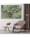 Abstract canvas painting - A pair of humpback whales | FEEBY