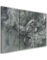 Abstract canvas painting - A pair of humpback whales | FEEBY