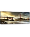 Modern Canvas paintings for the office - View of the Brooklyn Bridge | FEEBY