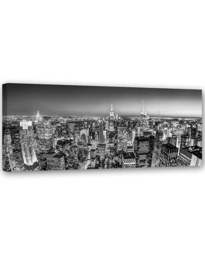 Modern Canvas paintings for the living room - New York City skyline for the dining room | FEEBY