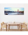 Canvas prints for the living room - Golden Gate Bridge | FEEBY