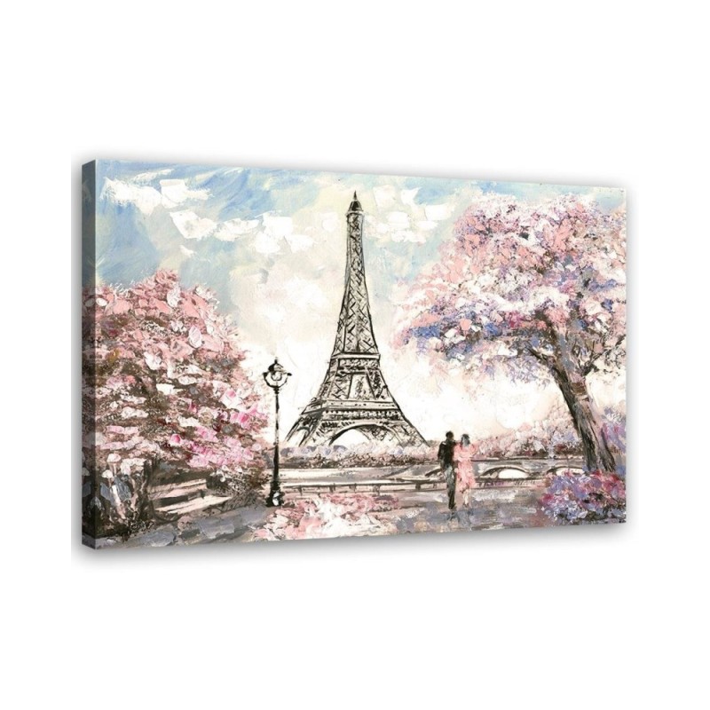 Canvas prints for the living room - Eiffel Tower Paris | FEEBY
