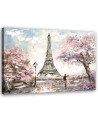 Canvas prints for the living room - Eiffel Tower Paris | FEEBY