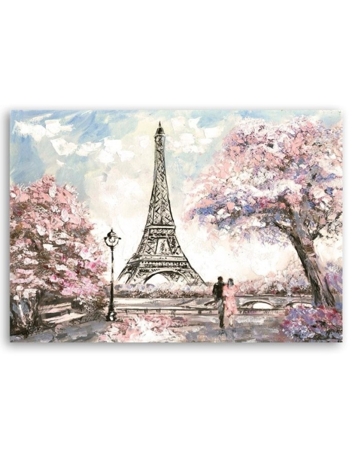Canvas prints for the living room - Eiffel Tower Paris | FEEBY
