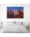 Dubai in the evening - Modern Canvas paintings | FEEBY
