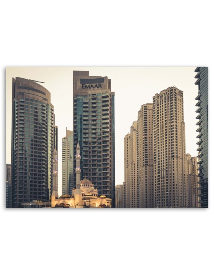 Skyscrapers in Dubai - Modern Canvas paintings | FEEBY