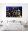 Canvas prints from photo on canvas - New York by night | FEEBY