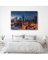 Bedroom canvas painting - New York City in winter | FEEBY