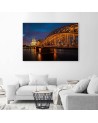 Prints on canvas painting - Bridge and cathedral in Cologne | FEEBY