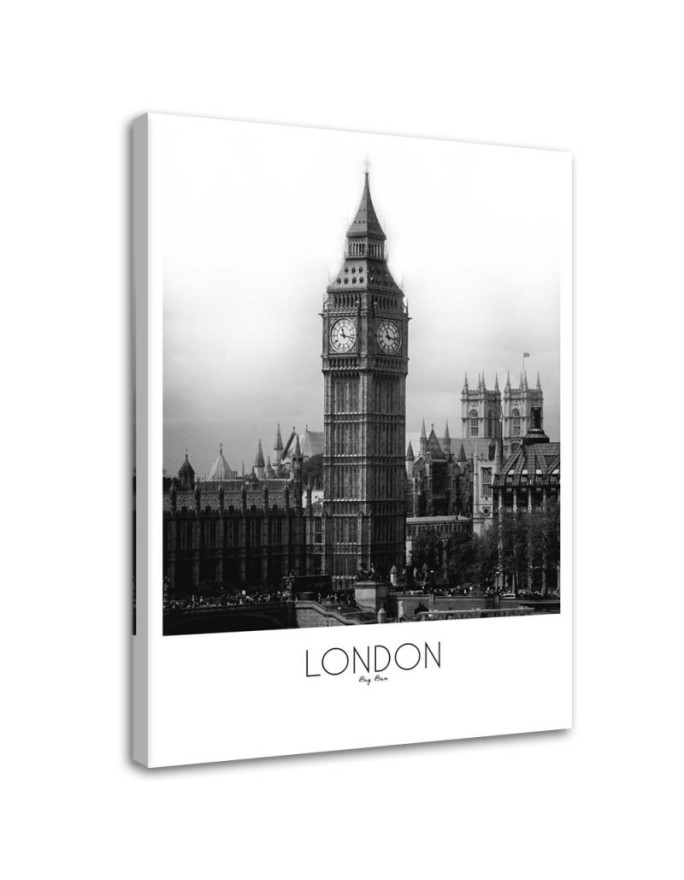 Printed on Canvas painting - London Big Ben | FEEBY