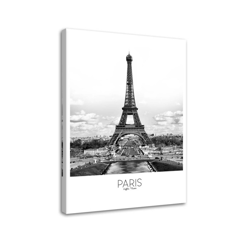 Modern canvas painting - Paris Eiffel Tower. High quality  | FEEBY