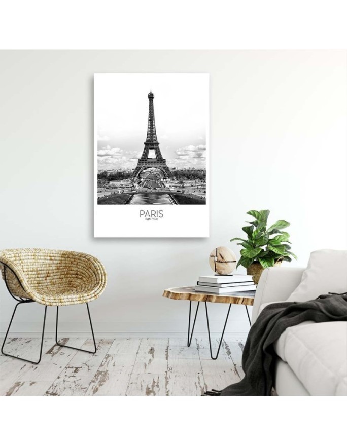 Modern canvas painting - Paris Eiffel Tower. High quality  | FEEBY