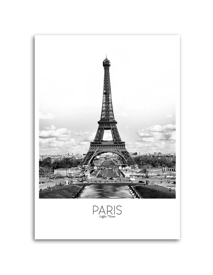 Modern canvas painting - Paris Eiffel Tower. High quality  | FEEBY