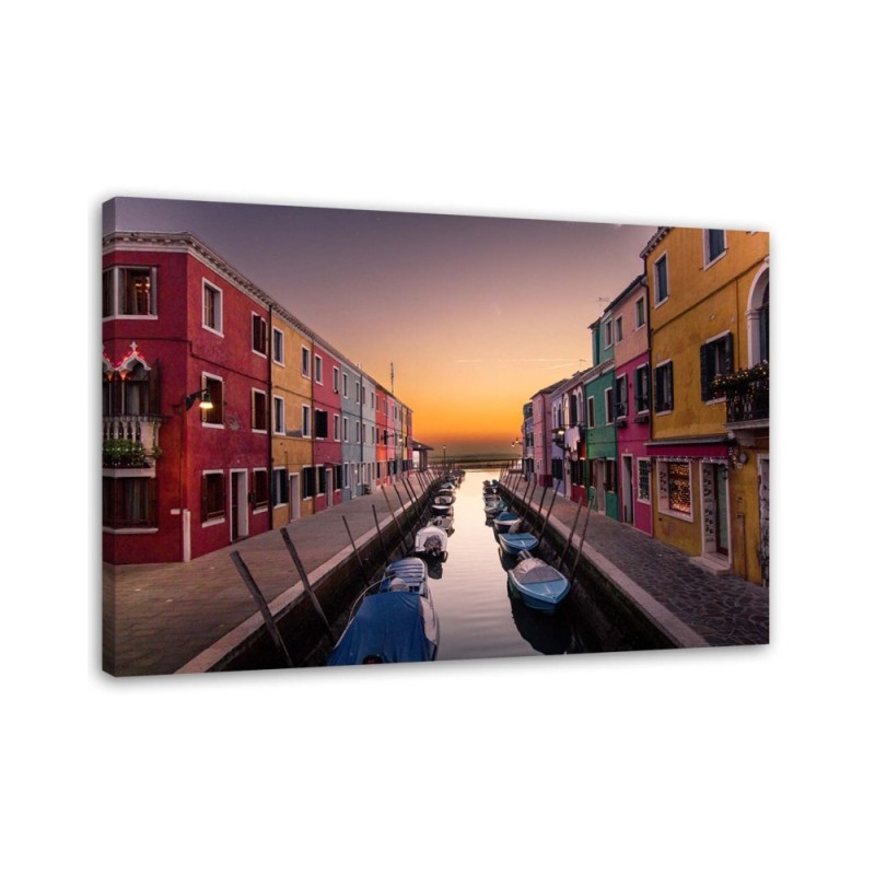 Venice - Canvas painting for the living room | FEEBY