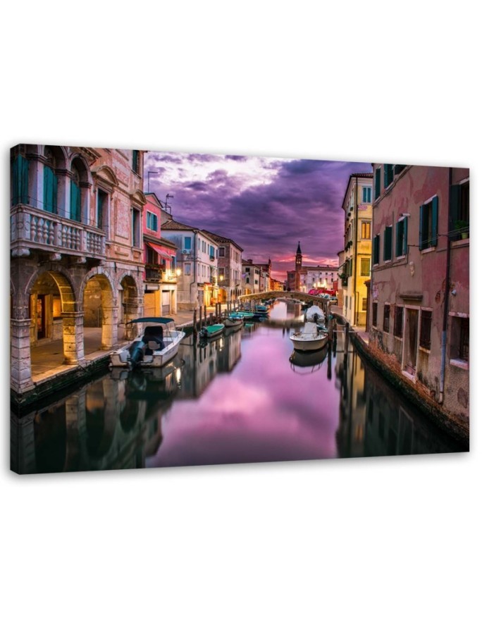 Venice dawn - Canvas painting for the living room | FEEBY