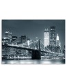 Brooklyn Bridge New York - Canvas painting for the living room USA | FEEBY
