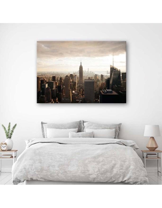 Panoramic of New York - Paintings for the living room USA | FEEBY