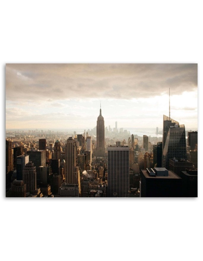 Panoramic of New York - Paintings for the living room USA | FEEBY