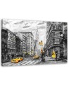Street in New York - Paintings for the living room USA | FEEBY