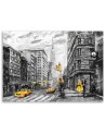 Street in New York - Paintings for the living room USA | FEEBY