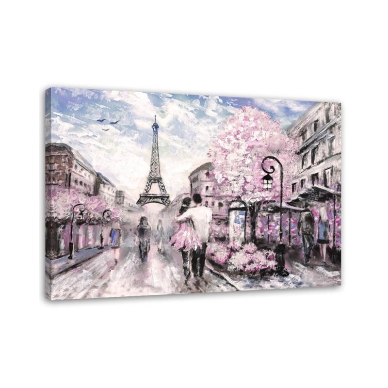 Spring in Paris - Living room pictures on Canvas. Dress your walls! | FEEBY