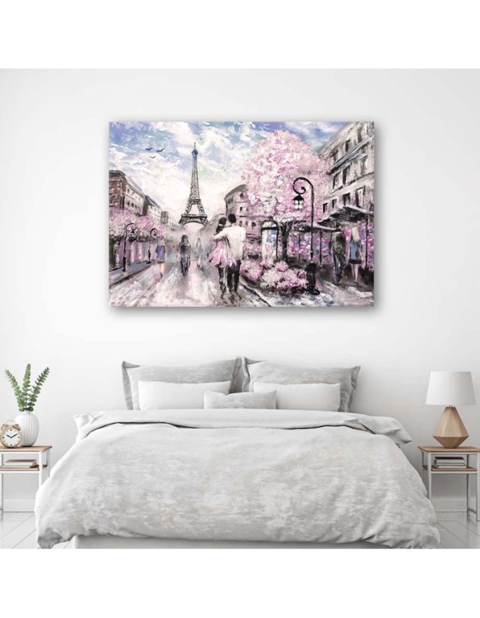 Spring in Paris - Living room pictures on Canvas. Dress your walls! | FEEBY