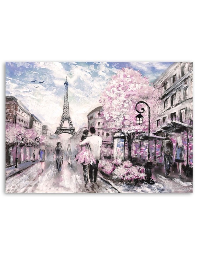 Spring in Paris - Living room pictures on Canvas. Dress your walls! | FEEBY