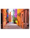 Canvas prints - Venice colourful street | FEEBY