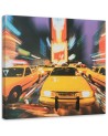 Canvas prints from photo on canvas - Yellow Taxi New York City | FEEBY
