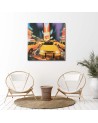 Canvas prints from photo on canvas - Yellow Taxi New York City | FEEBY