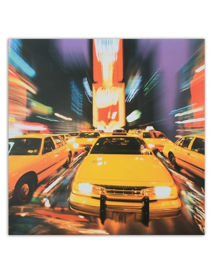 Canvas prints from photo on canvas - Yellow Taxi New York City | FEEBY