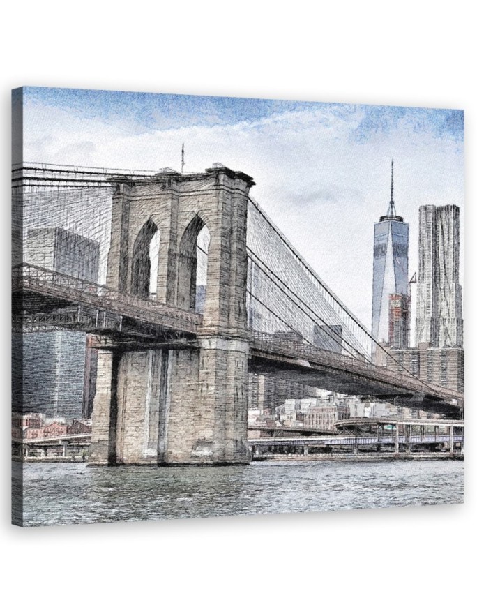 Canvas print Brooklyn Bridge