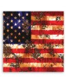 Canvas prints - U.S. flag abstract Coloured | FEEBY