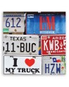 Canvas prints Number plates | FEEBY