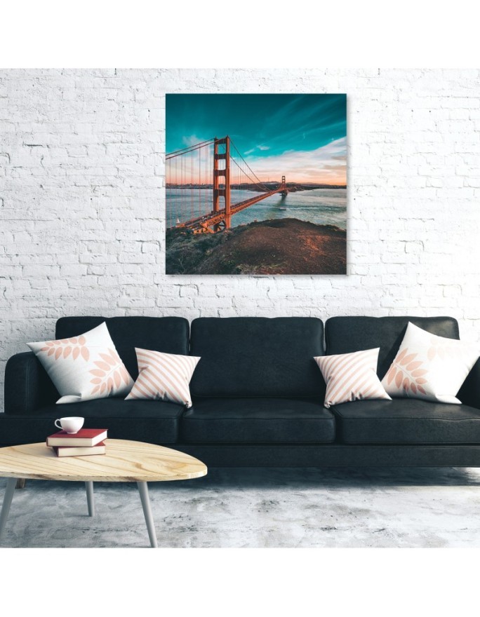 Golden Gate Bridge - Canvas prints for living room USA | FEEBY