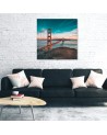 Golden Gate Bridge - Canvas prints for living room USA | FEEBY