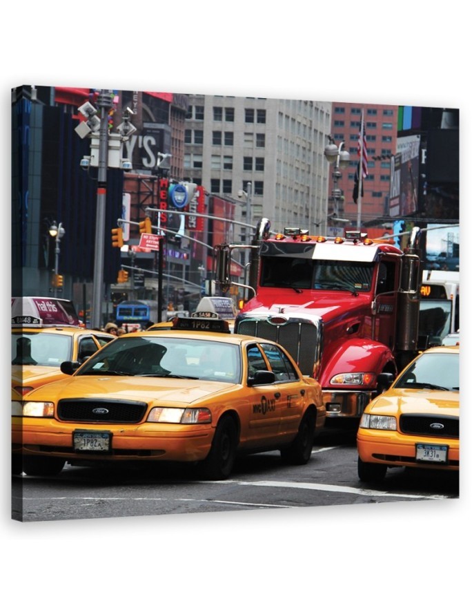 Yellow Taxi Canvas Prints USA | FEEBY